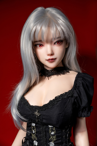 165cm D-Cup Silicone Life Size Anime Silver Hair Sex Doll - Bellindra for Sale | DollsLover Official Store | Qita Doll
