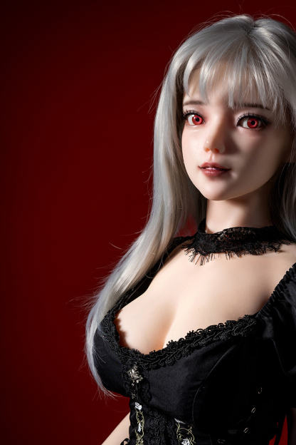 165cm D-Cup Silicone Life Size Anime Silver Hair Sex Doll - Bellindra for Sale | DollsLover Official Store | Qita Doll
