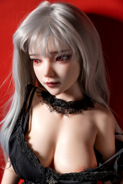165cm D-Cup Silicone Life Size Anime Silver Hair Sex Doll - Bellindra for Sale | DollsLover Official Store | Qita Doll
