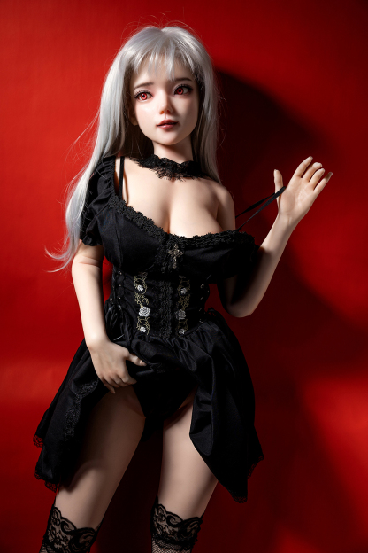 165cm D-Cup Silicone Life Size Anime Silver Hair Sex Doll - Bellindra for Sale | DollsLover Official Store | Qita Doll
