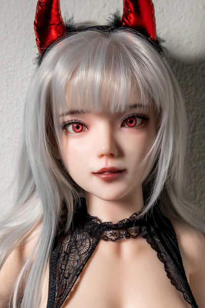 165cm D-Cup Silicone Life Size Anime Silver Hair Sex Doll - Bellindra for Sale | DollsLover Official Store | Qita Doll
