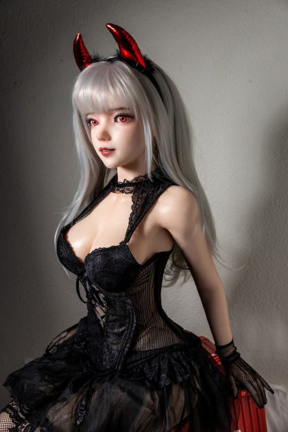 165cm D-Cup Silicone Life Size Anime Silver Hair Sex Doll - Bellindra for Sale | DollsLover Official Store | Qita Doll
