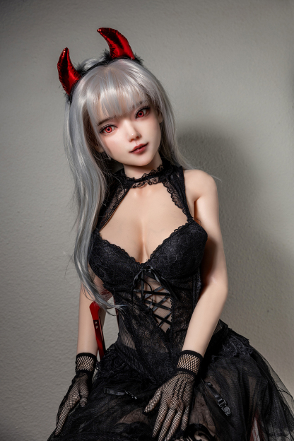 165cm D-Cup Silicone Life Size Anime Silver Hair Sex Doll - Bellindra for Sale | DollsLover Official Store | Qita Doll
