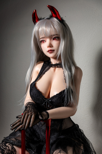 165cm D-Cup Silicone Life Size Anime Silver Hair Sex Doll - Bellindra for Sale | DollsLover Official Store | Qita Doll

