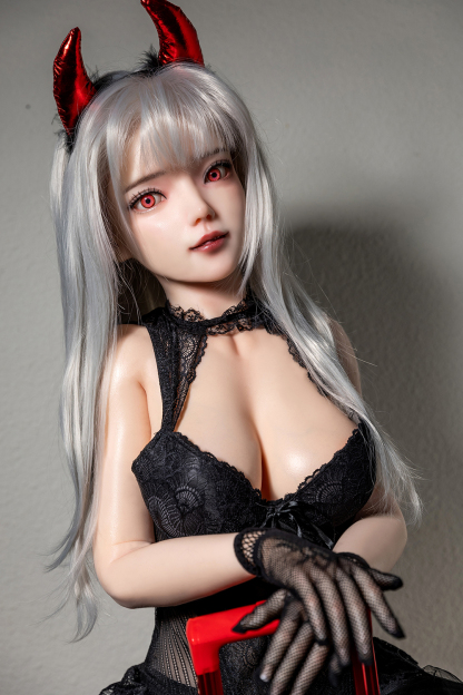 165cm D-Cup Silicone Life Size Anime Silver Hair Sex Doll - Bellindra for Sale | DollsLover Official Store | Qita Doll
