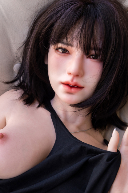 152cm B-Cup Silicone Realistic Adorable Black Hair Sex Doll - Nyxara for Sale | DollsLover Official Store | Qita Doll
