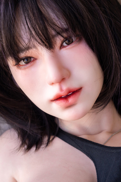 152cm B-Cup Silicone Realistic Adorable Black Hair Sex Doll - Nyxara for Sale | DollsLover Official Store | Qita Doll
