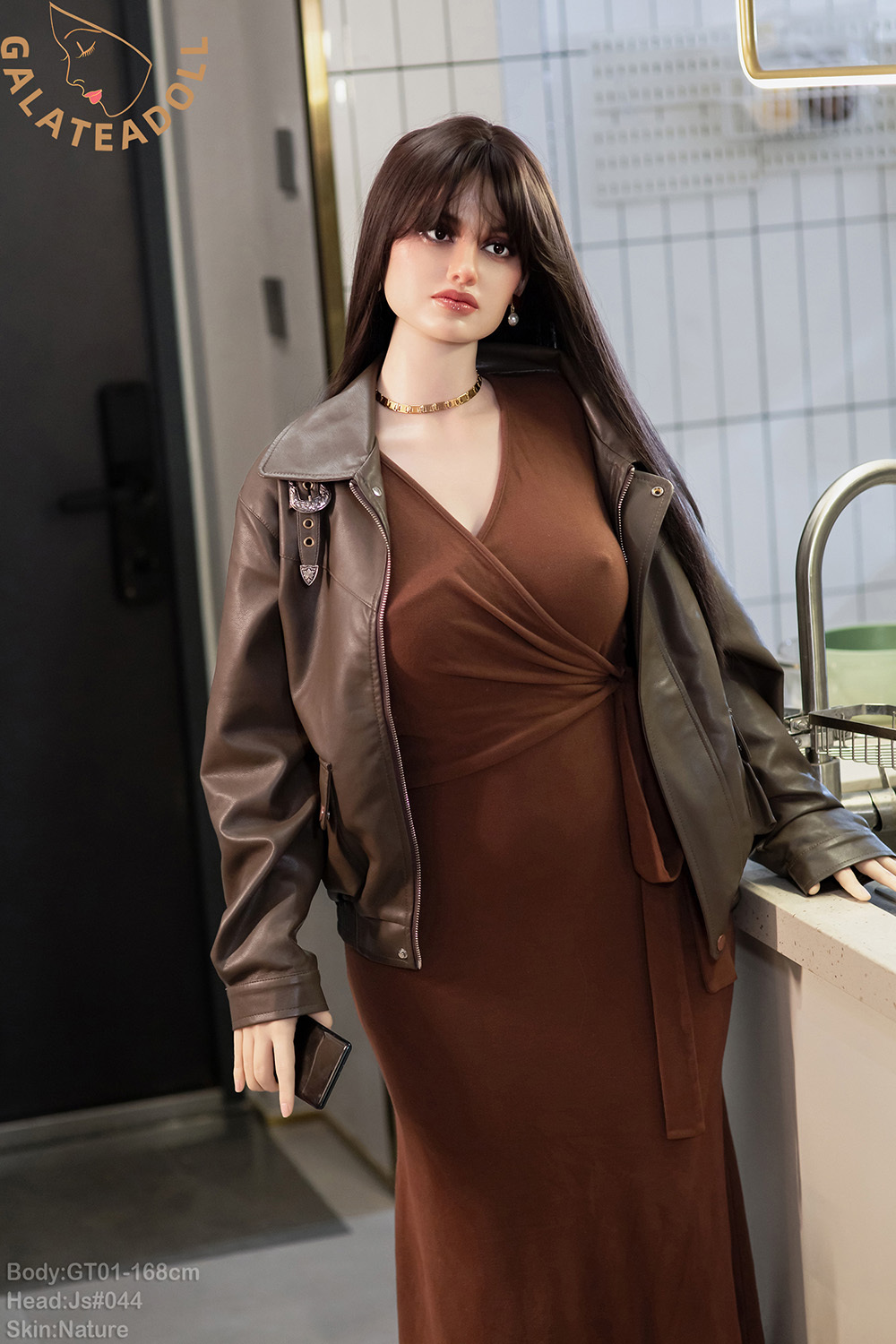 168cm C-Cup Silicone Sex Doll - Myrthana Ultra-Realistic Silicone Sex Doll, 3D Texture & Lifelike Skin Feel