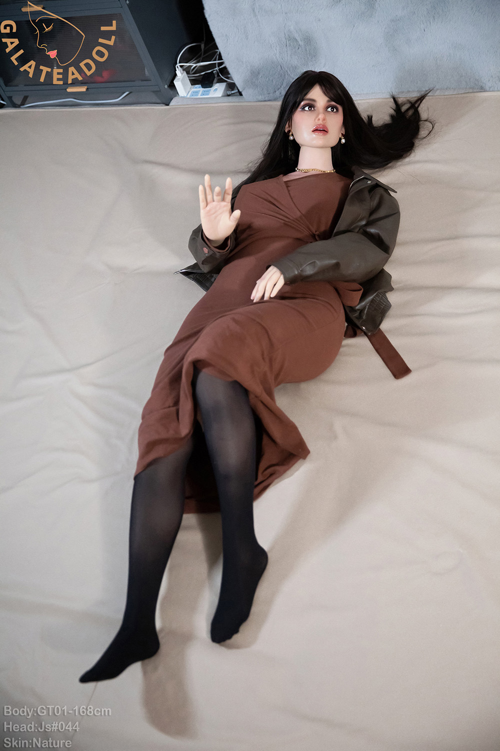 168cm C-Cup Silicone Sex Doll - Myrthana Ultra-Realistic Silicone Sex Doll, 3D Texture & Lifelike Skin Feel