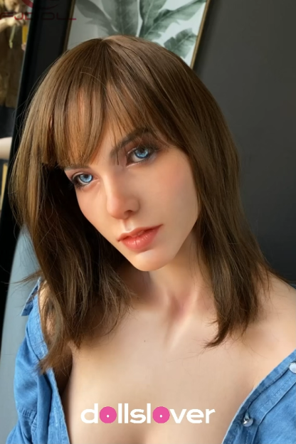 160cm C-Cup Silicone Sex Doll - Zohari | Blonde Beauty, Blue Eyes, European Elegance
