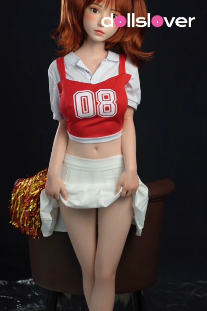 150cm C-Cup Silicone Sex Doll - Delvienne Silicone Realistic Doll, Lifelike Facial Features & Expressions