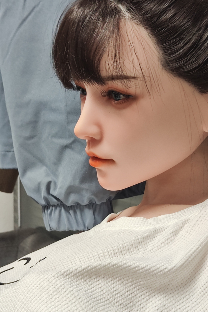 158cm D-Cup Silicone Head TPE Body Lifelike Sweet Black Hair Sex Doll - Talyndra for Sale | DollsLover Official Store | Qita Doll