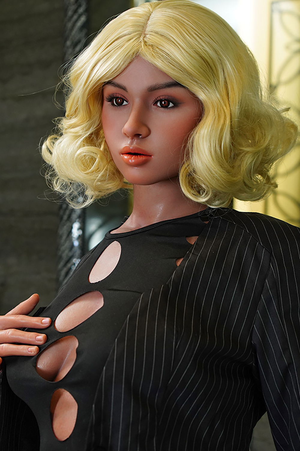 164cm C-Cup Silicone Sex Doll - Elira | Gorgeous Curves, Tan Skin, Realistic Experience