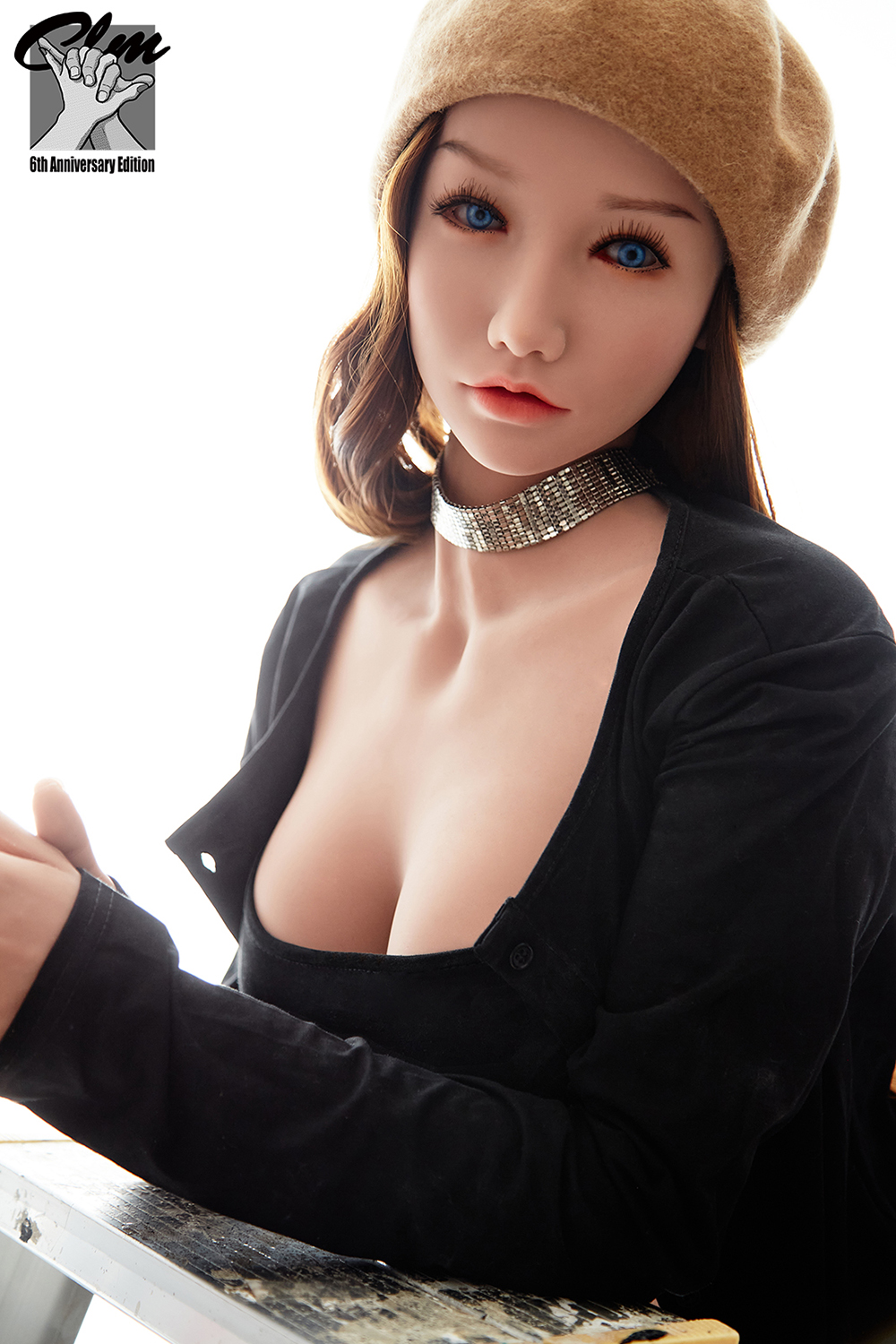 158cm C-Cup Silicone Head Sex Doll - Novalina Best of Both Worlds: Silicone Realism & TPE Affordability