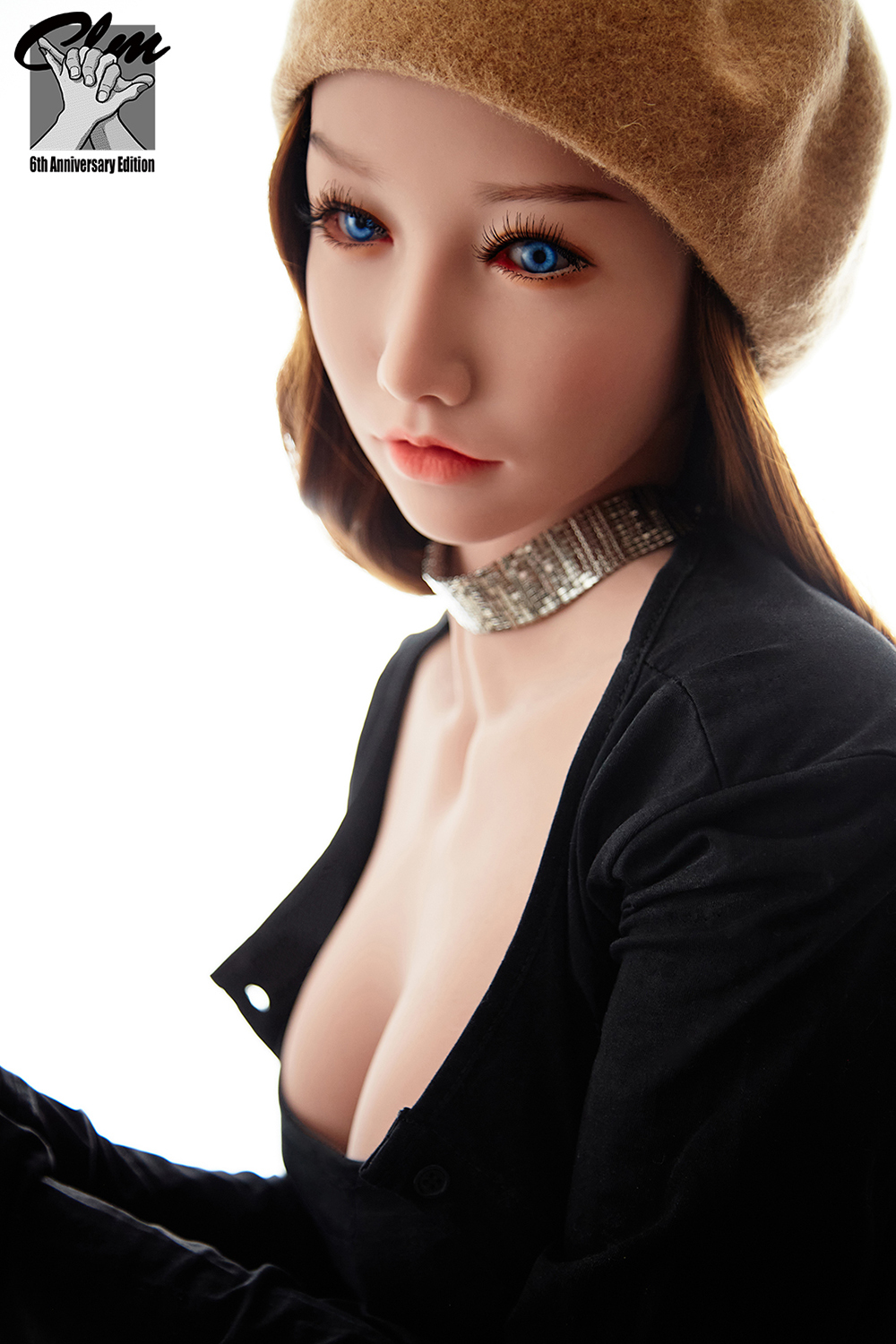 158cm C-Cup Silicone Head Sex Doll - Novalina Best of Both Worlds: Silicone Realism & TPE Affordability