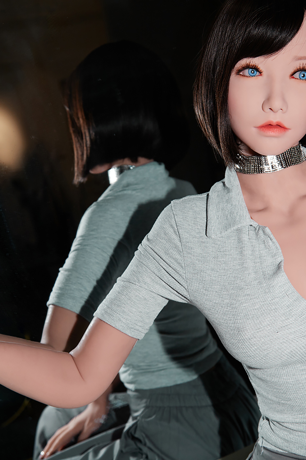 158cm C-Cup Silicone Head Sex Doll - Xyphara Perfect for Photographers & Artful Portraits