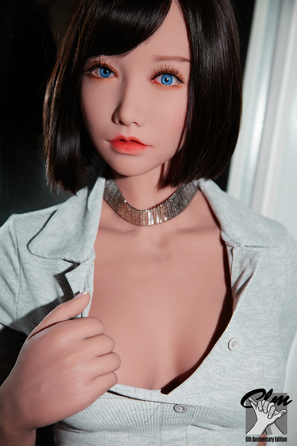 158cm C-Cup Silicone Head Sex Doll - Xyphara Perfect for Photographers & Artful Portraits