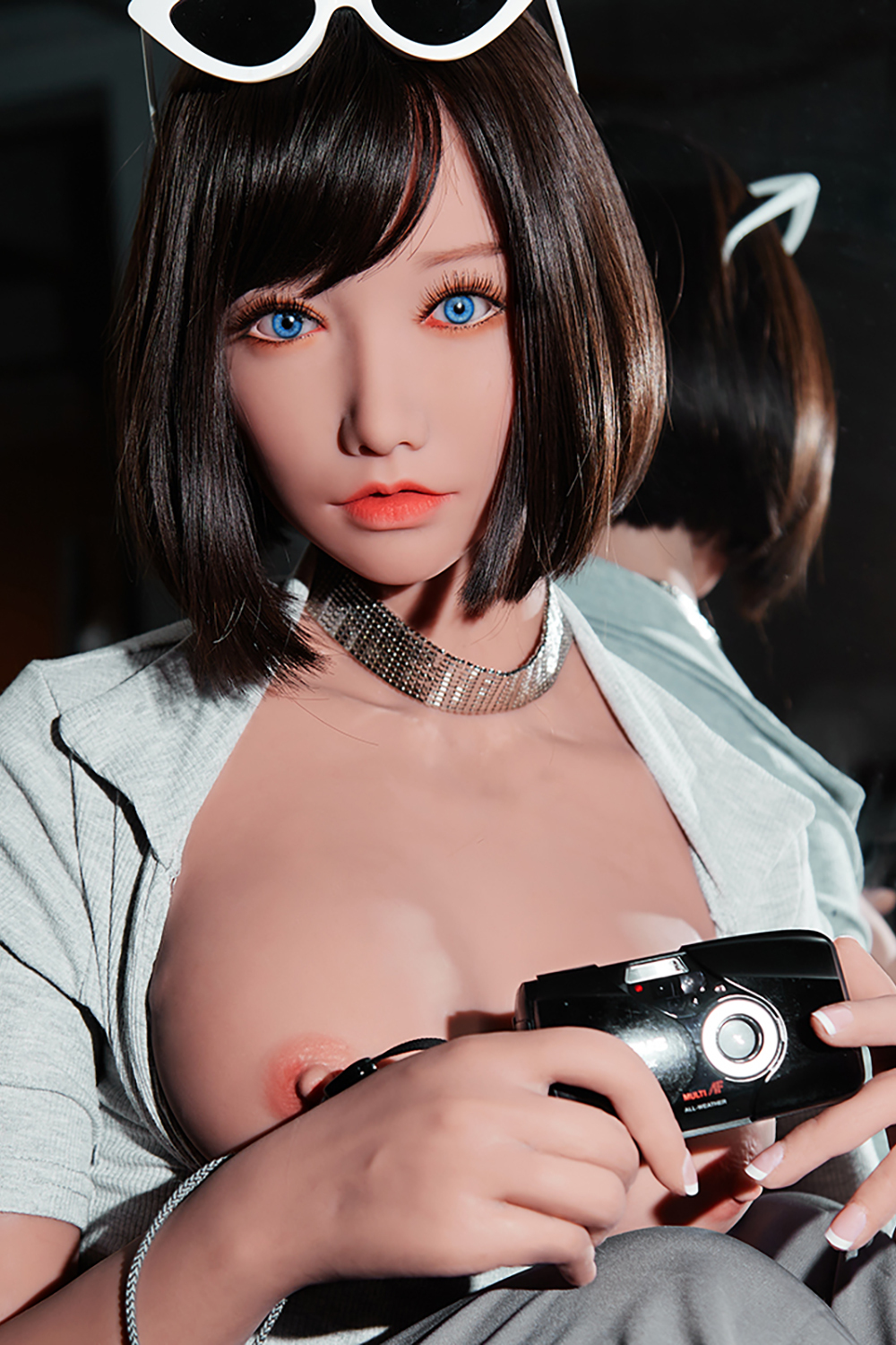 158cm C-Cup Silicone Head Sex Doll - Xyphara Perfect for Photographers & Artful Portraits