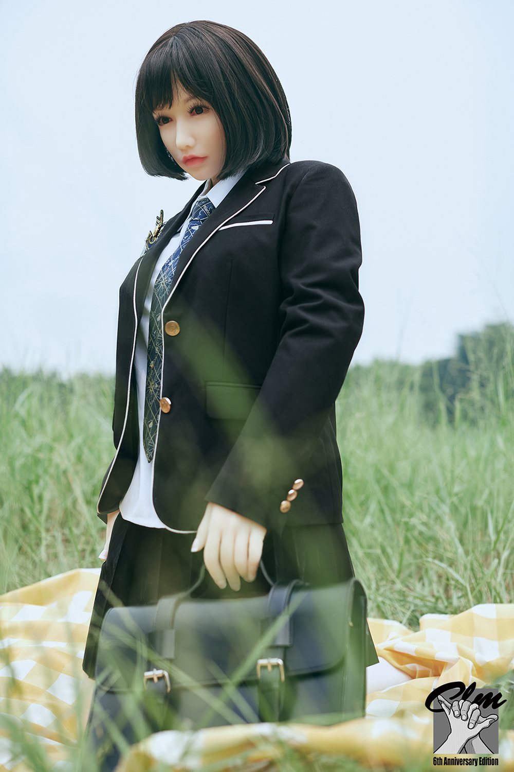 158cm C-Cup Silicone Head Sex Doll - Sayuria Silicone Head Beauty with Classic Japanese School Outfit