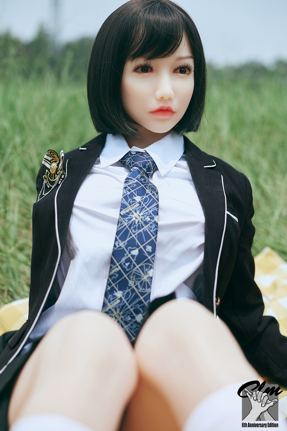 158cm C-Cup Silicone Head Sex Doll - Sayuria Silicone Head Beauty with Classic Japanese School Outfit