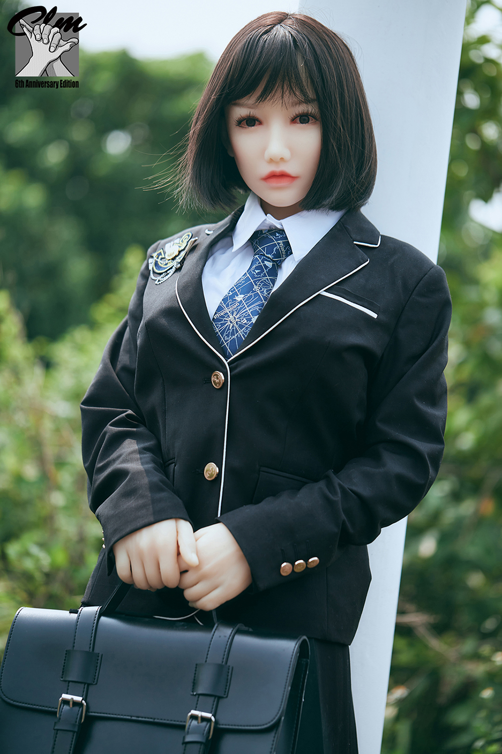158cm C-Cup Silicone Head Sex Doll - Sayuria Silicone Head Beauty with Classic Japanese School Outfit