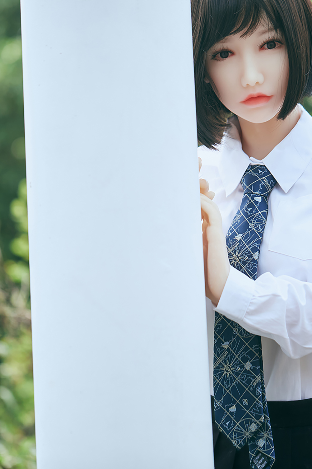 158cm C-Cup Silicone Head Sex Doll - Sayuria Silicone Head Beauty with Classic Japanese School Outfit