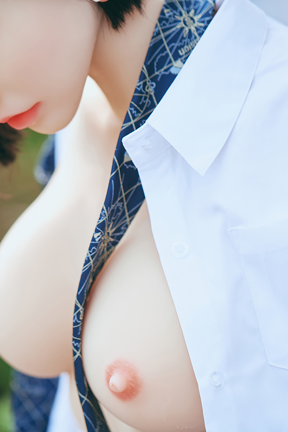 158cm C-Cup Silicone Head Sex Doll - Sayuria Silicone Head Beauty with Classic Japanese School Outfit