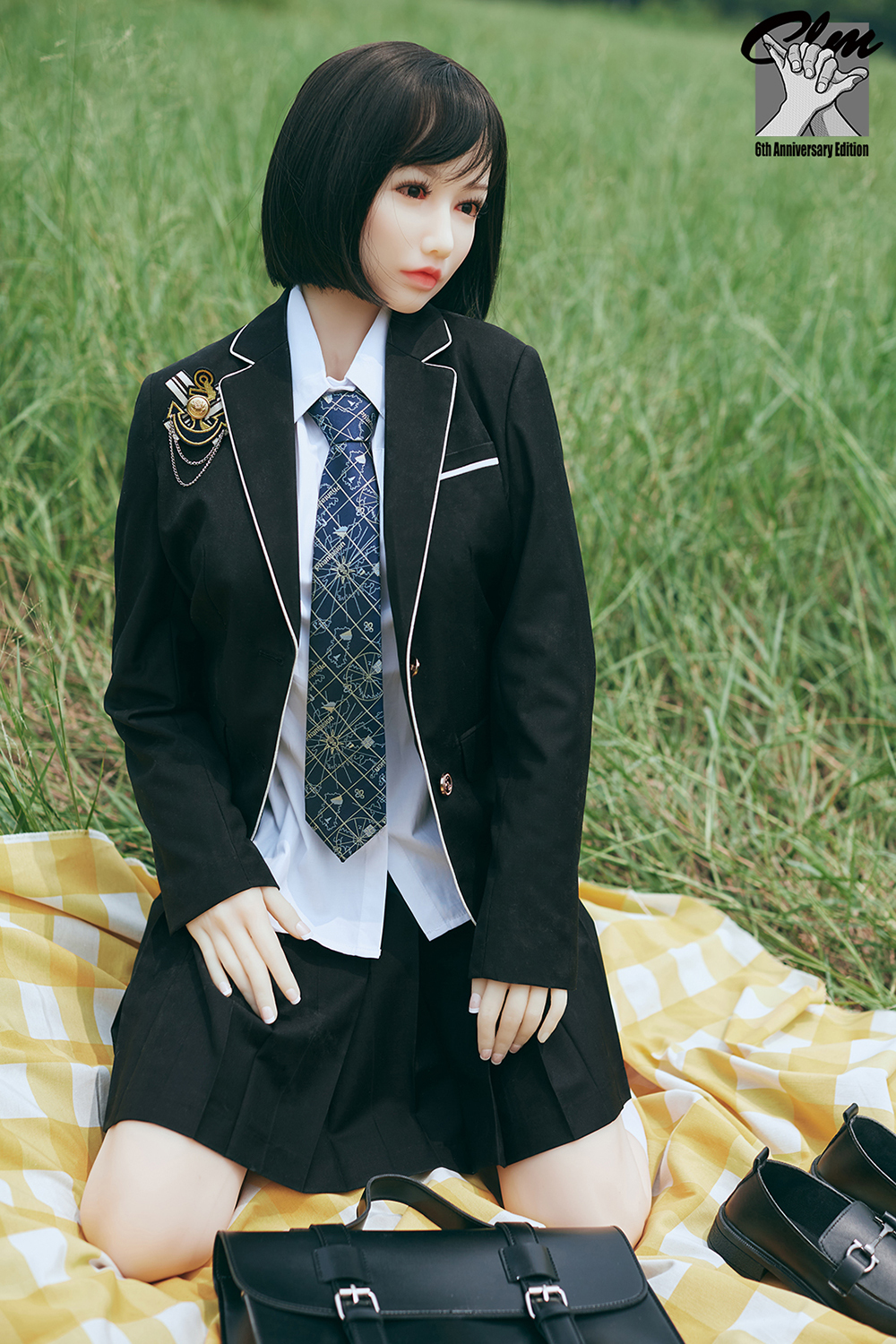 158cm C-Cup Silicone Head Sex Doll - Sayuria Silicone Head Beauty with Classic Japanese School Outfit