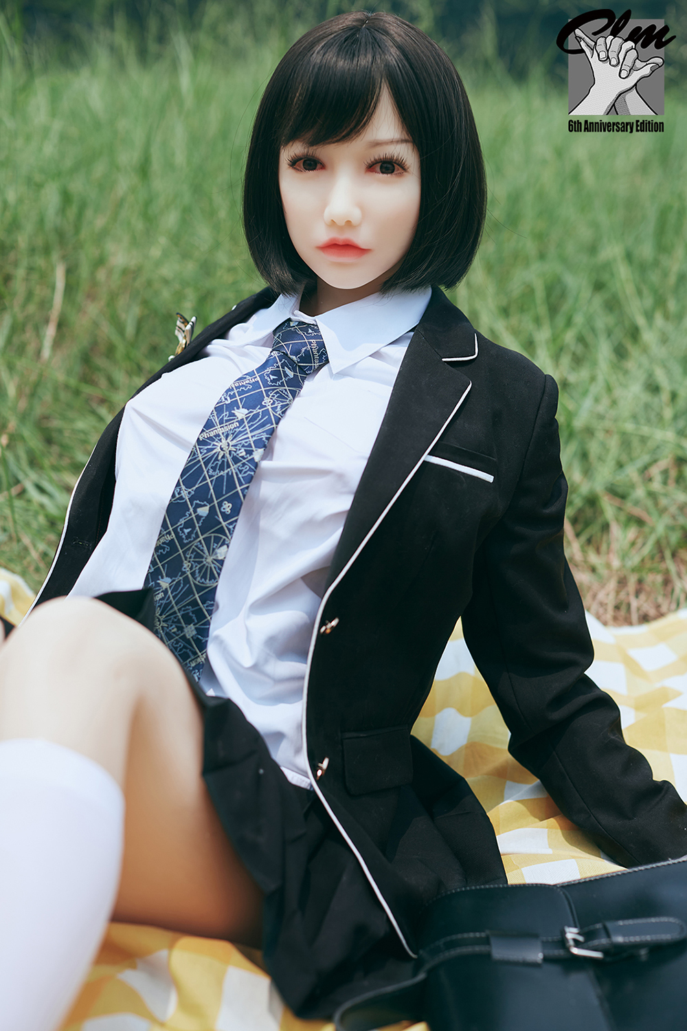 158cm C-Cup Silicone Head Sex Doll - Sayuria Silicone Head Beauty with Classic Japanese School Outfit