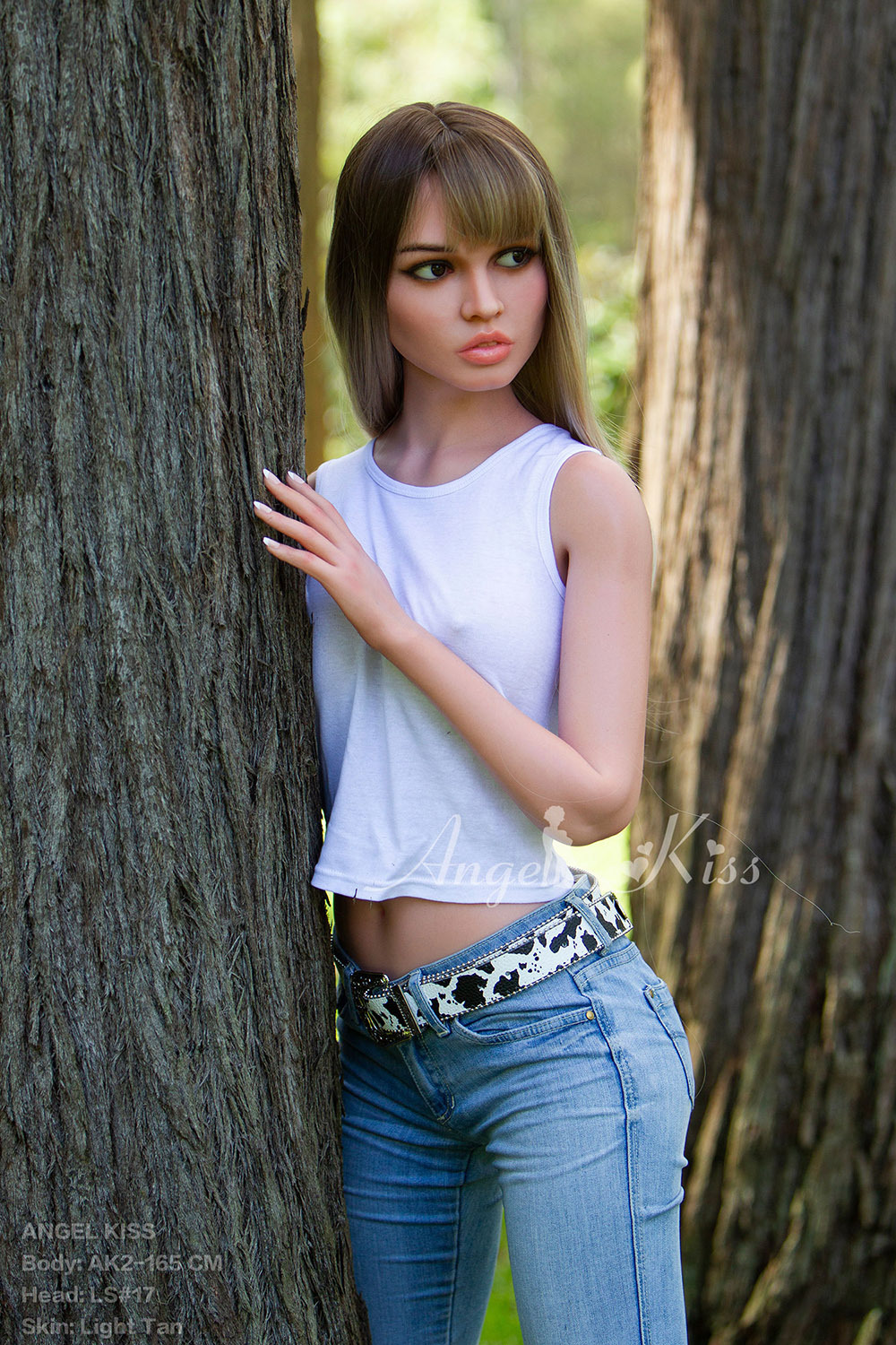 165cm/5.5ft C-Cup Silicone Sex Doll - Ophelie