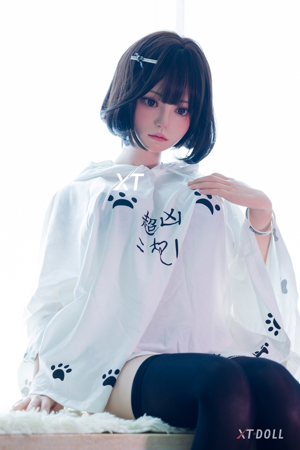 157cm D-Cup Silicone Sex Doll - Thaliora Silky-Skin Silicone Doll, Irresistible Velvet Texture