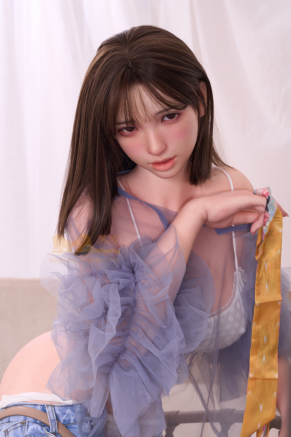 161cm E-Cup Silicone Sex Doll – Lumith Realistic Asian Silicone Doll – Detailed Design, Busty