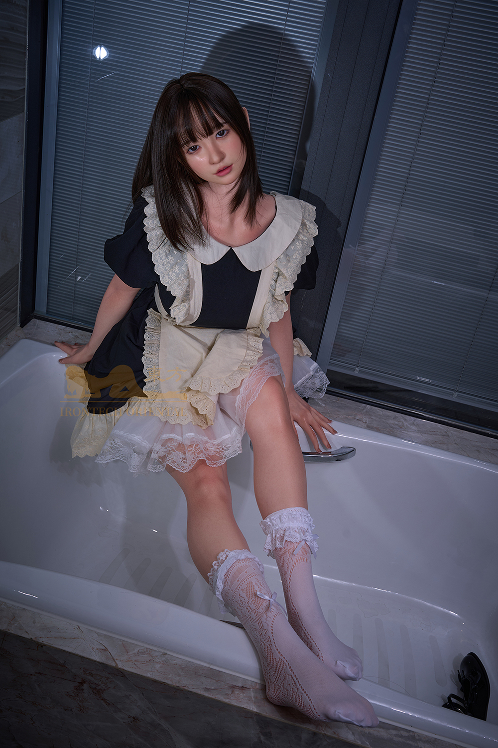 158cm F-Cup Silicone Sex Doll - Cecilia Titus | Maid Charm, Lifelike Silicone Presence