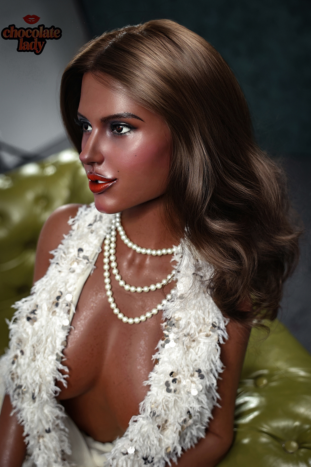 163cm D-Cup Silicone Sex Doll - Horenya Realistic Silicone Sex Doll – Busty D-Cup Dark Skin Mature Woman 163cm Life Size Doll