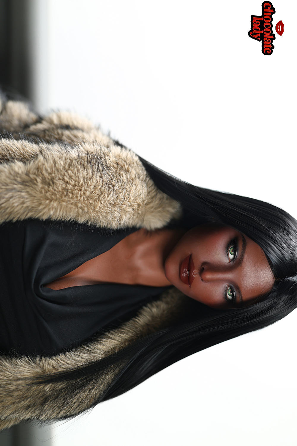 166cm E-Cup Silicone Sex Doll - Florvyn Premium Silicone Sex Doll 166cm – Busty E-Cup Mature Dark Skin Beauty with Realistic Body