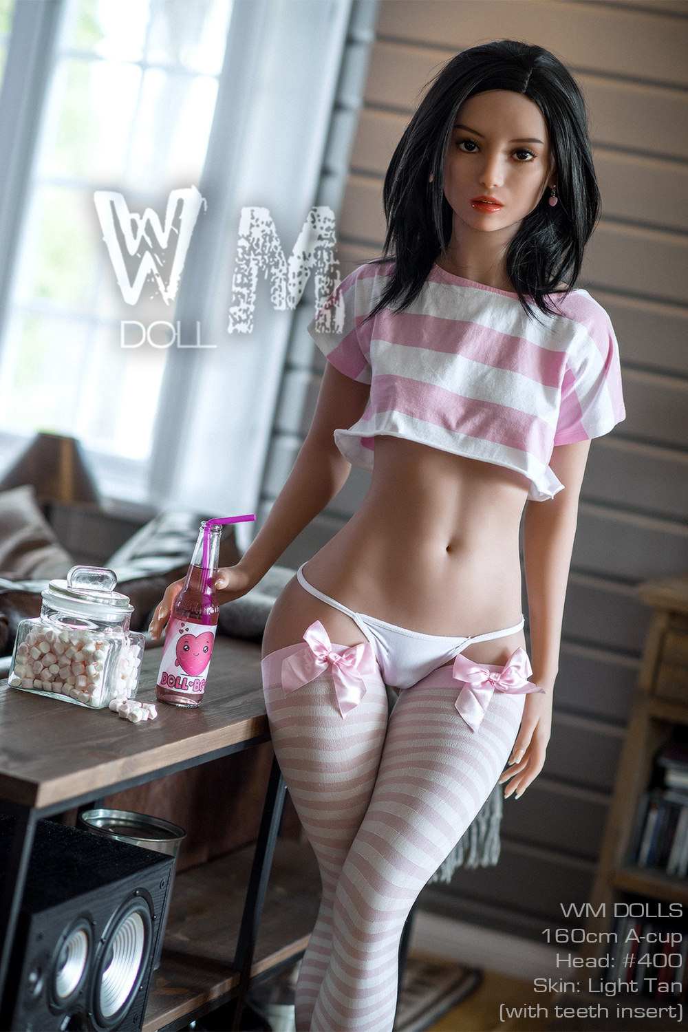 160cm/5ft3 A-Cup TPE Sex Doll - Zephira