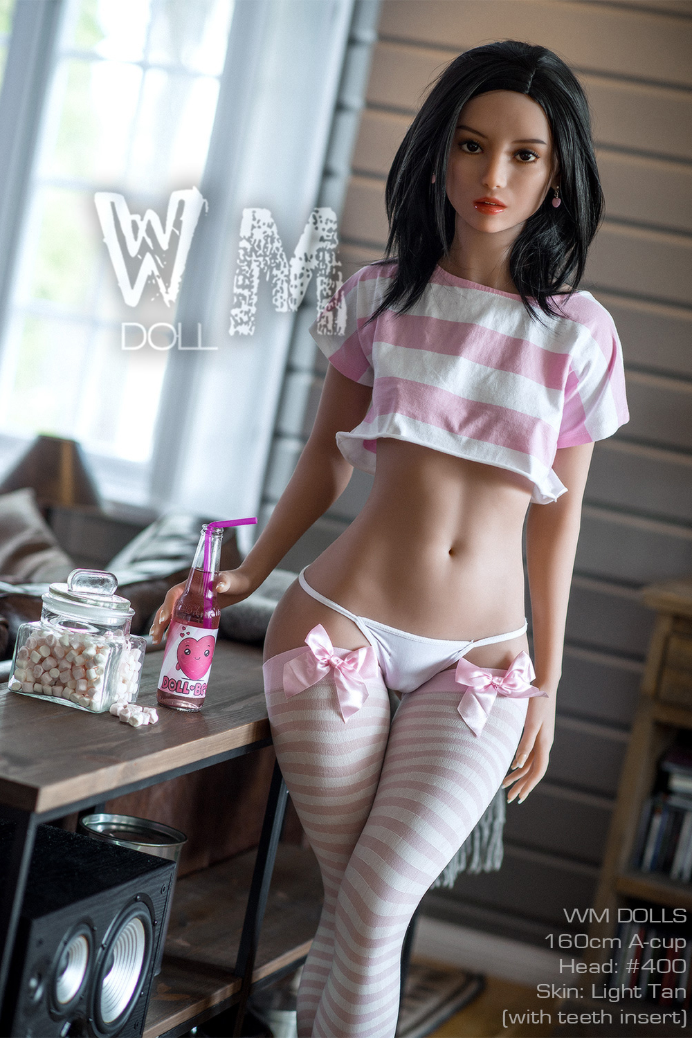 160cm/5ft3 A-Cup TPE Sex Doll - Zephira