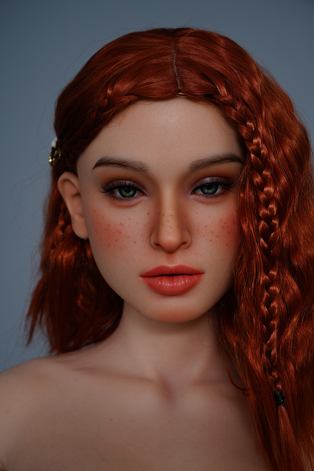 163cm D-Cup Silicone Sex Doll - Halyndra Luxury Silicone Sex Doll, Skin-Friendly Material & Ultimate Softness