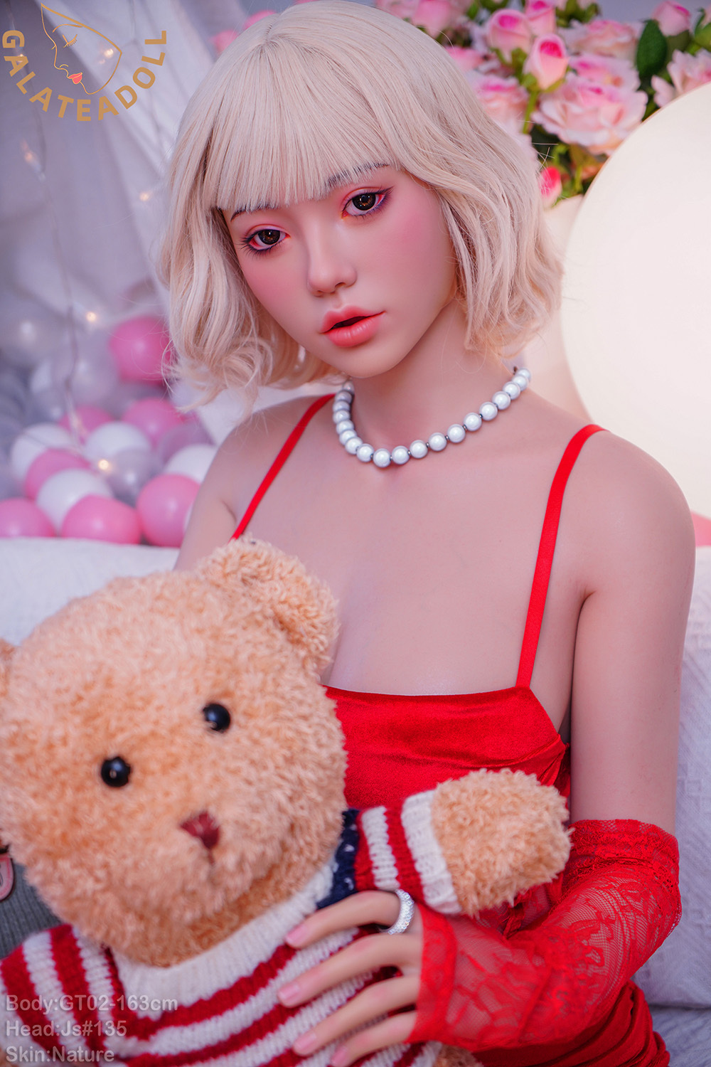163cm D-Cup Silicone Sex Doll - Wynloria Busty Silicone Sex Doll, Soft & Elastic with High Realism