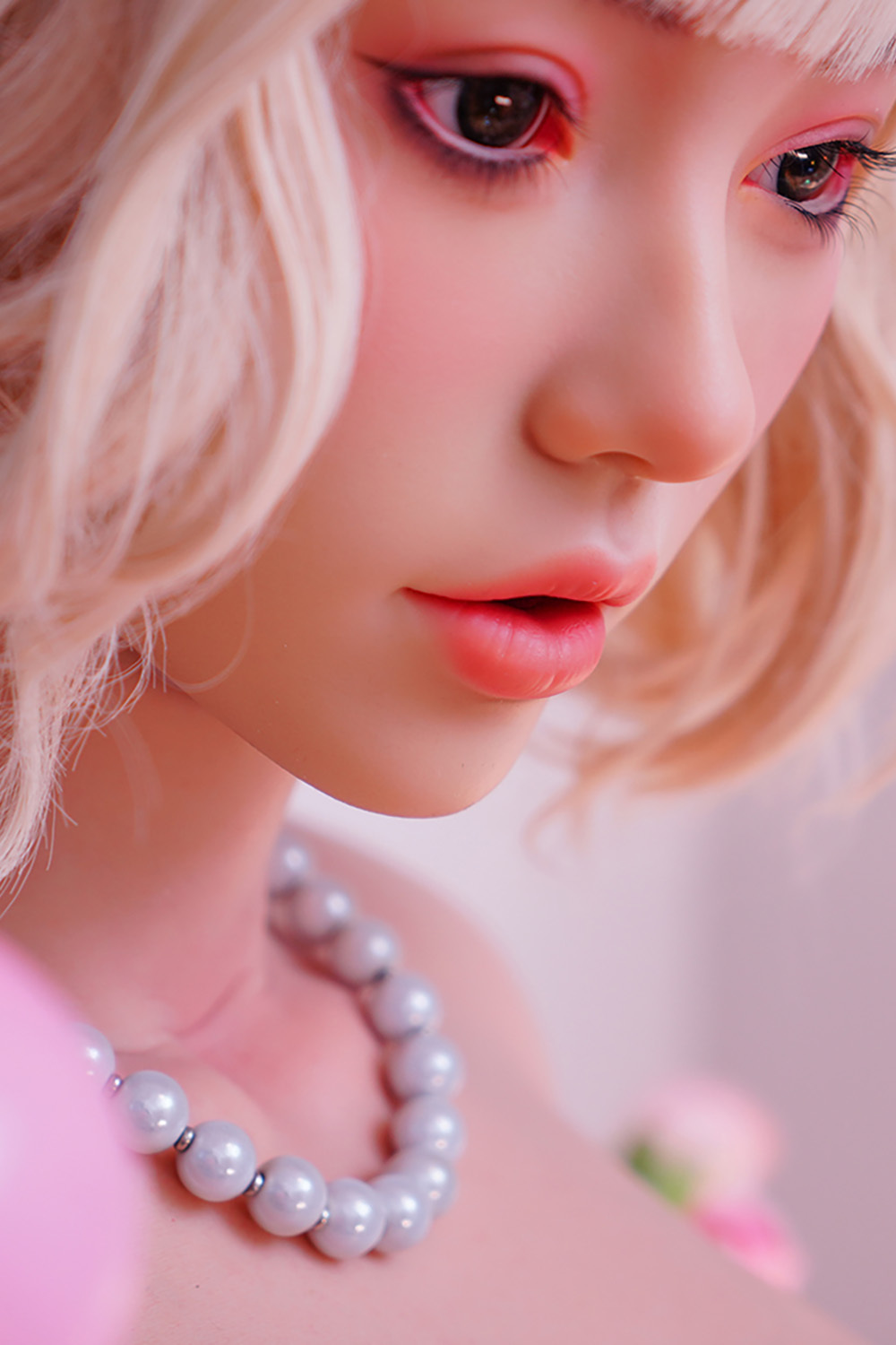 163cm D-Cup Silicone Sex Doll - Wynloria Busty Silicone Sex Doll, Soft & Elastic with High Realism