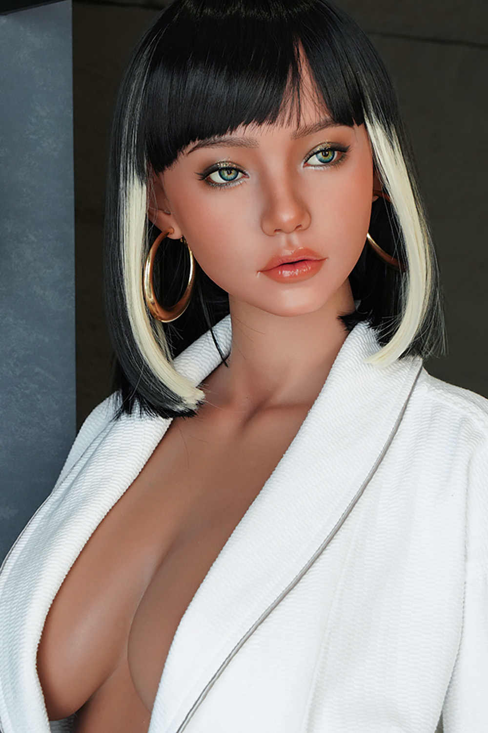 163cm D-Cup Silicone Sex Doll - Xalendra Super Busty Silicone Doll, Voluptuous Curves & S-Class Temptation