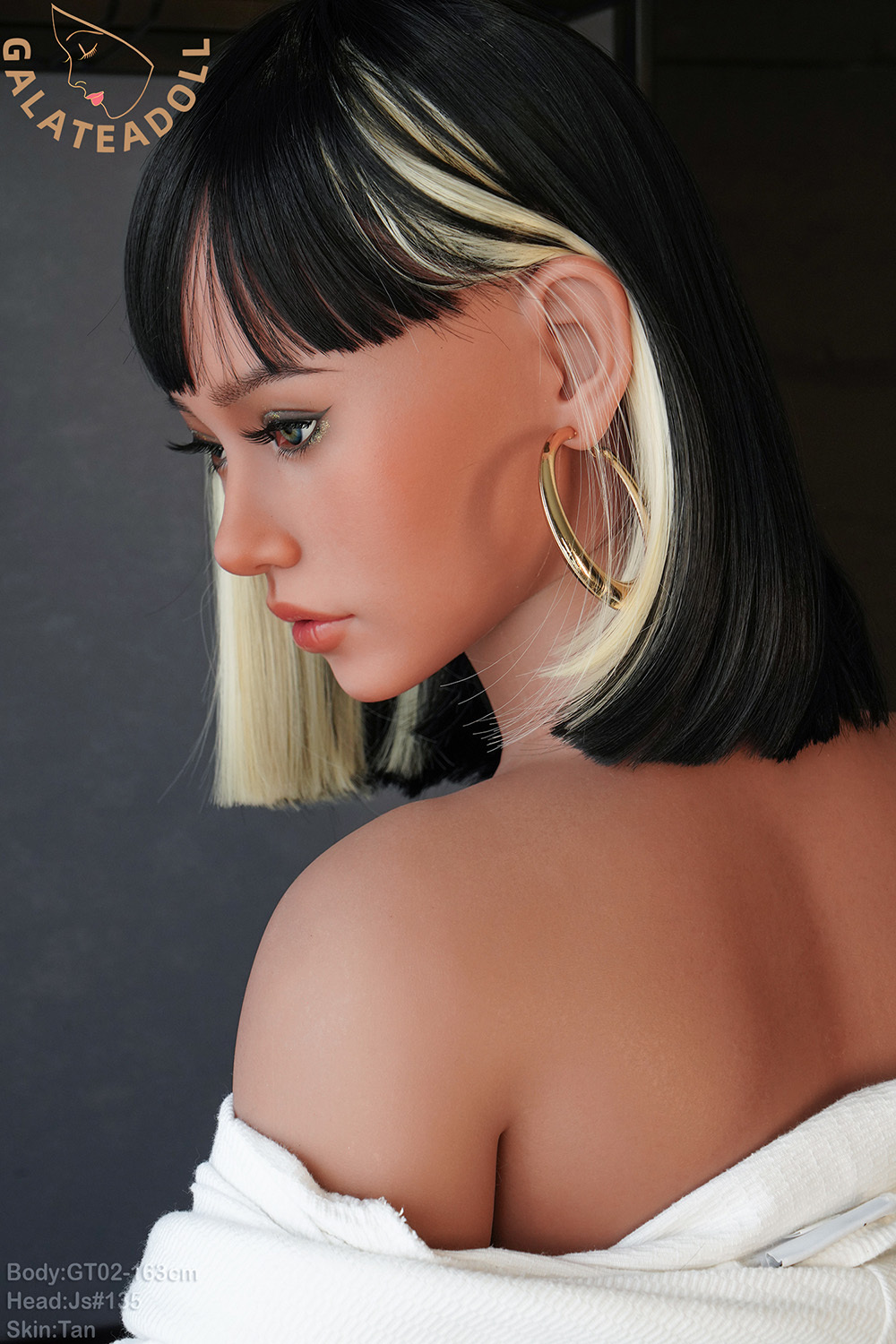 163cm D-Cup Silicone Sex Doll - Xalendra Super Busty Silicone Doll, Voluptuous Curves & S-Class Temptation