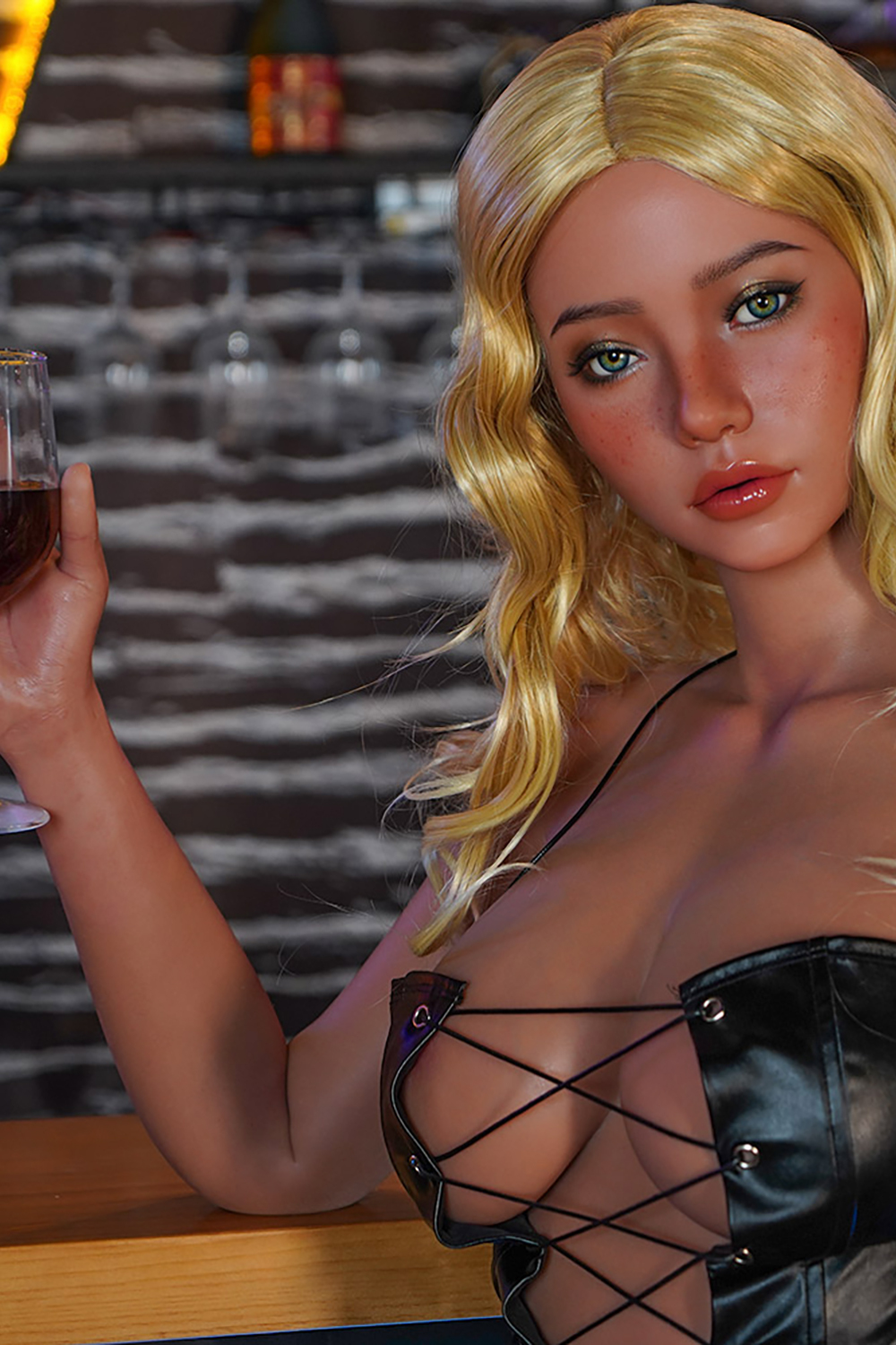 163cm D-Cup Silicone Sex Doll - Belladira Voluptuous Busty Silicone Doll, Tight Waist & Lifelike Feel