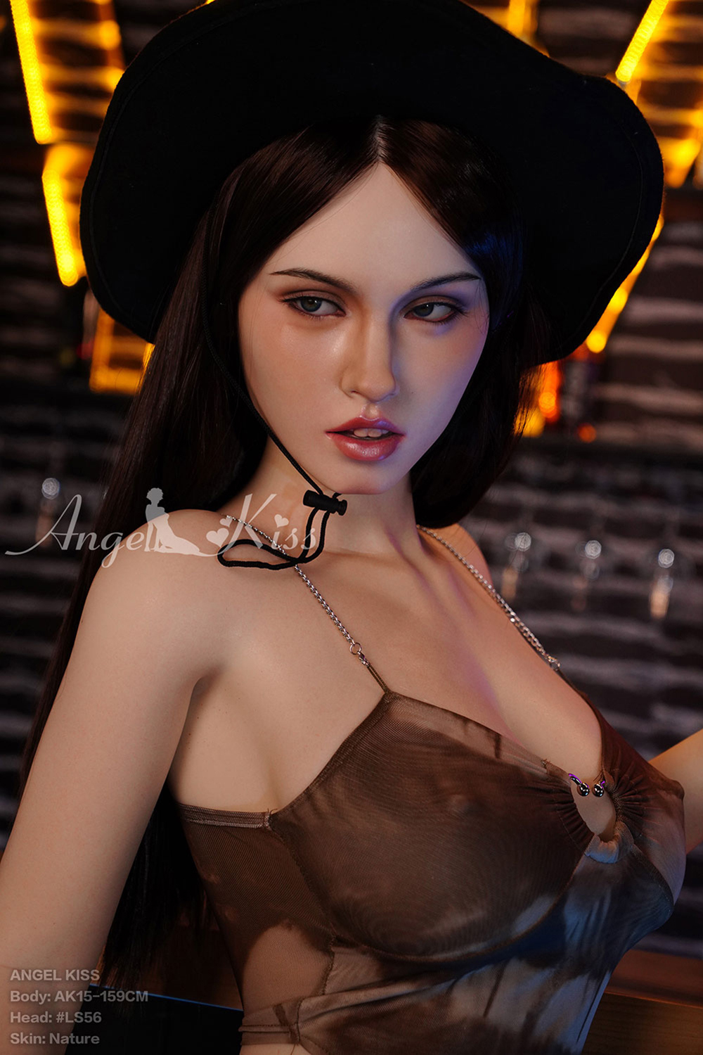 159cm/5.26ft E-Cup Silicone Sex Doll - Selene