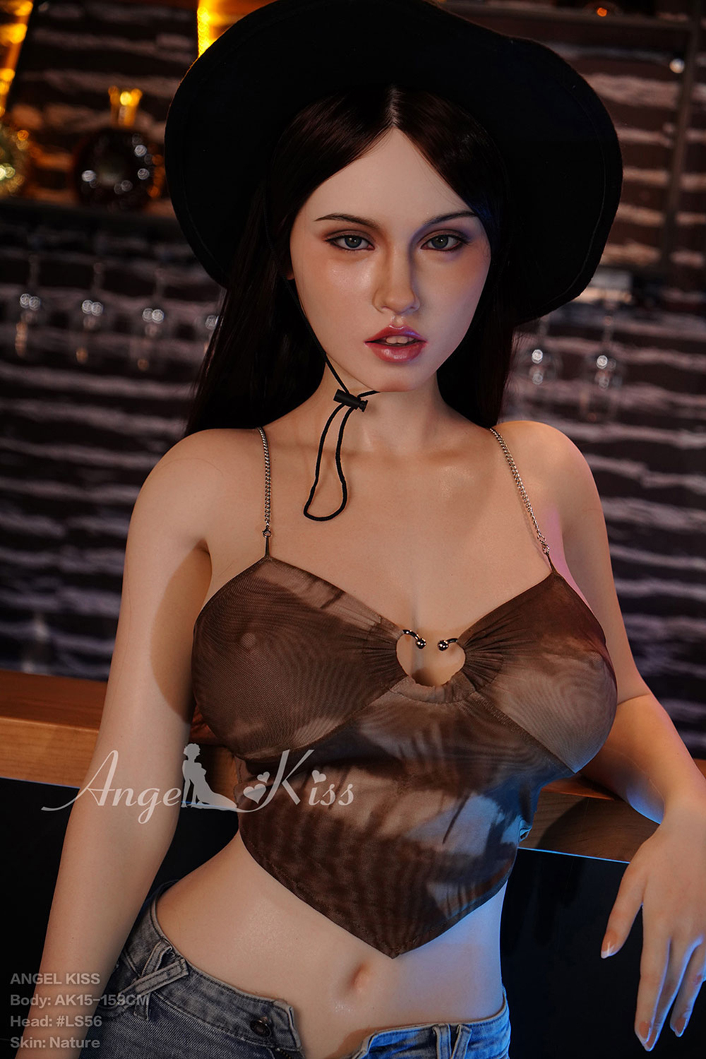 159cm/5.26ft E-Cup Silicone Sex Doll - Selene