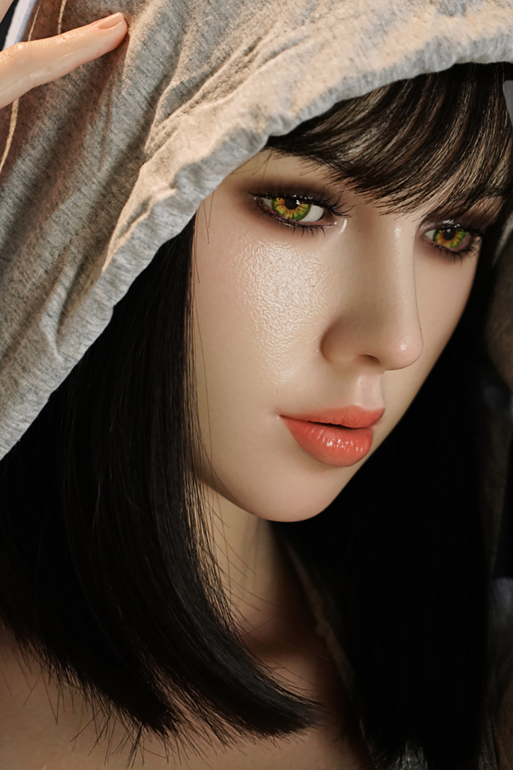 163cm H-cup Silicone Sex Doll – NINA [Ultra-Light Silicone Series] H-Cup Female Silicone Doll with Fair Skin and Life-Size Body