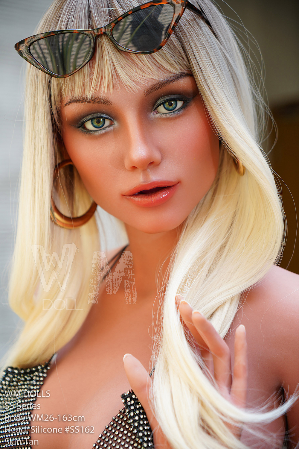 163cm/5ft4 D-Cup Silicone Head Sex Doll – Merissa | Gorgeous European Blonde, D-Cup Curves, Real Feel
