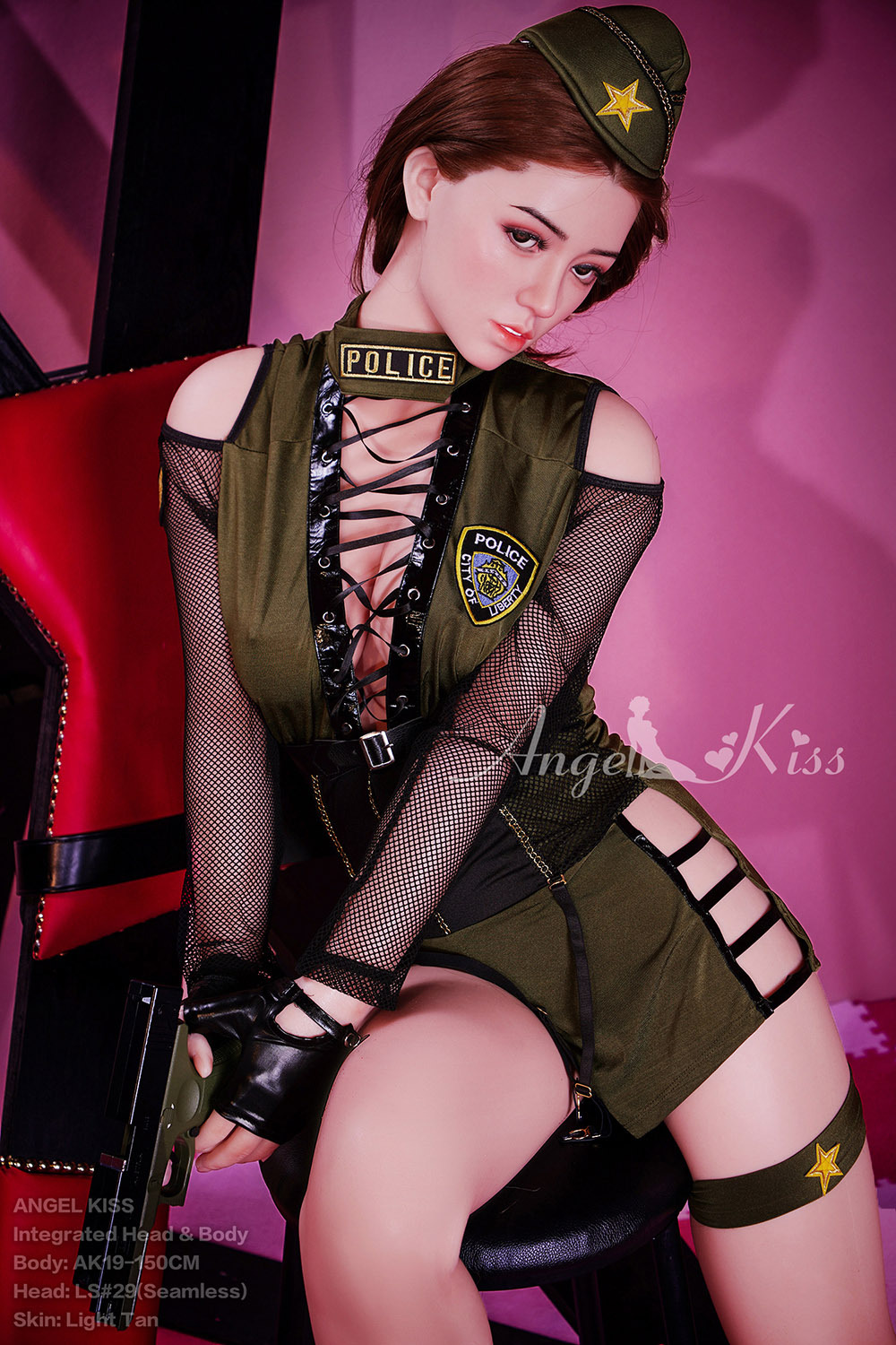 150cm/4.11ft C-Cup Silicone Sex Doll - Sapphira