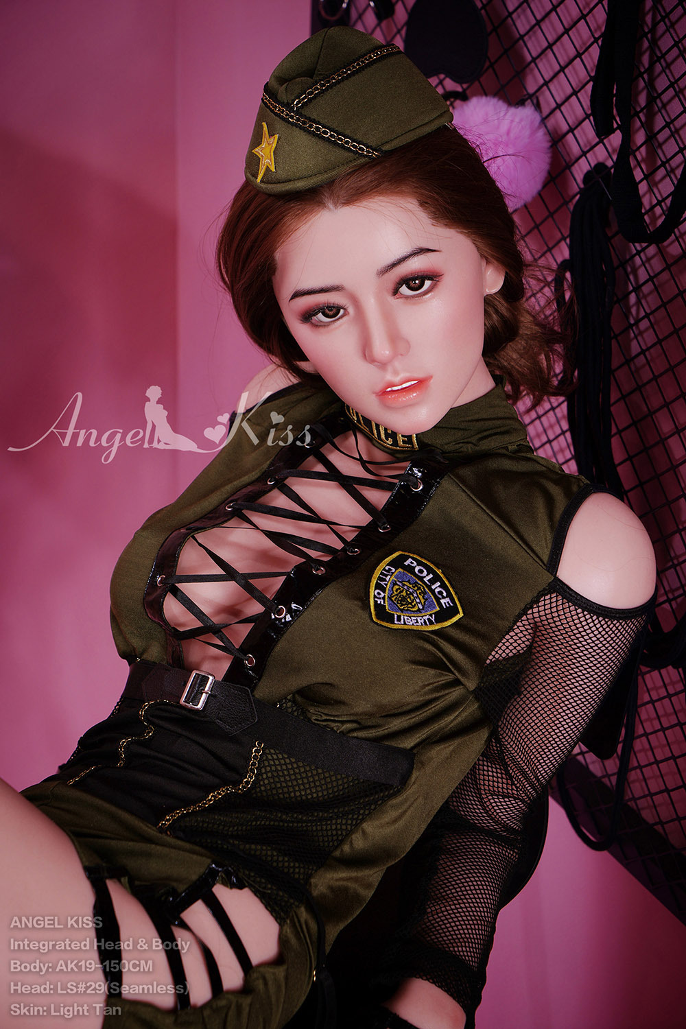 150cm/4.11ft C-Cup Silicone Sex Doll - Sapphira