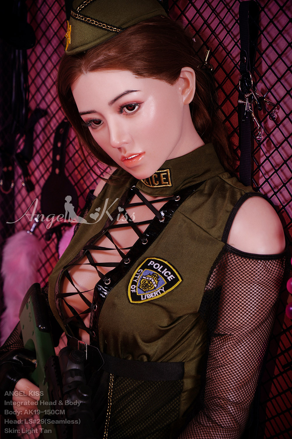 150cm/4.11ft C-Cup Silicone Sex Doll - Sapphira